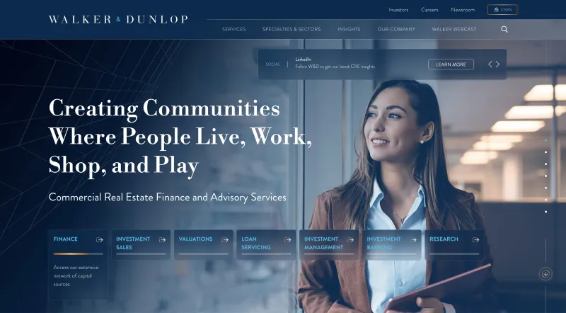 Walker Dunlop website